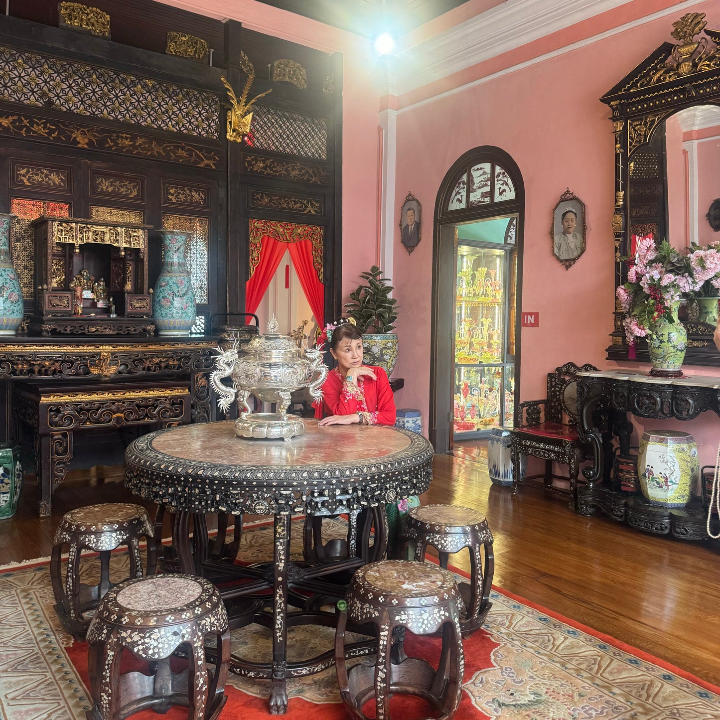 海紋石x海藍寶925純銀魔法水晶手鏈