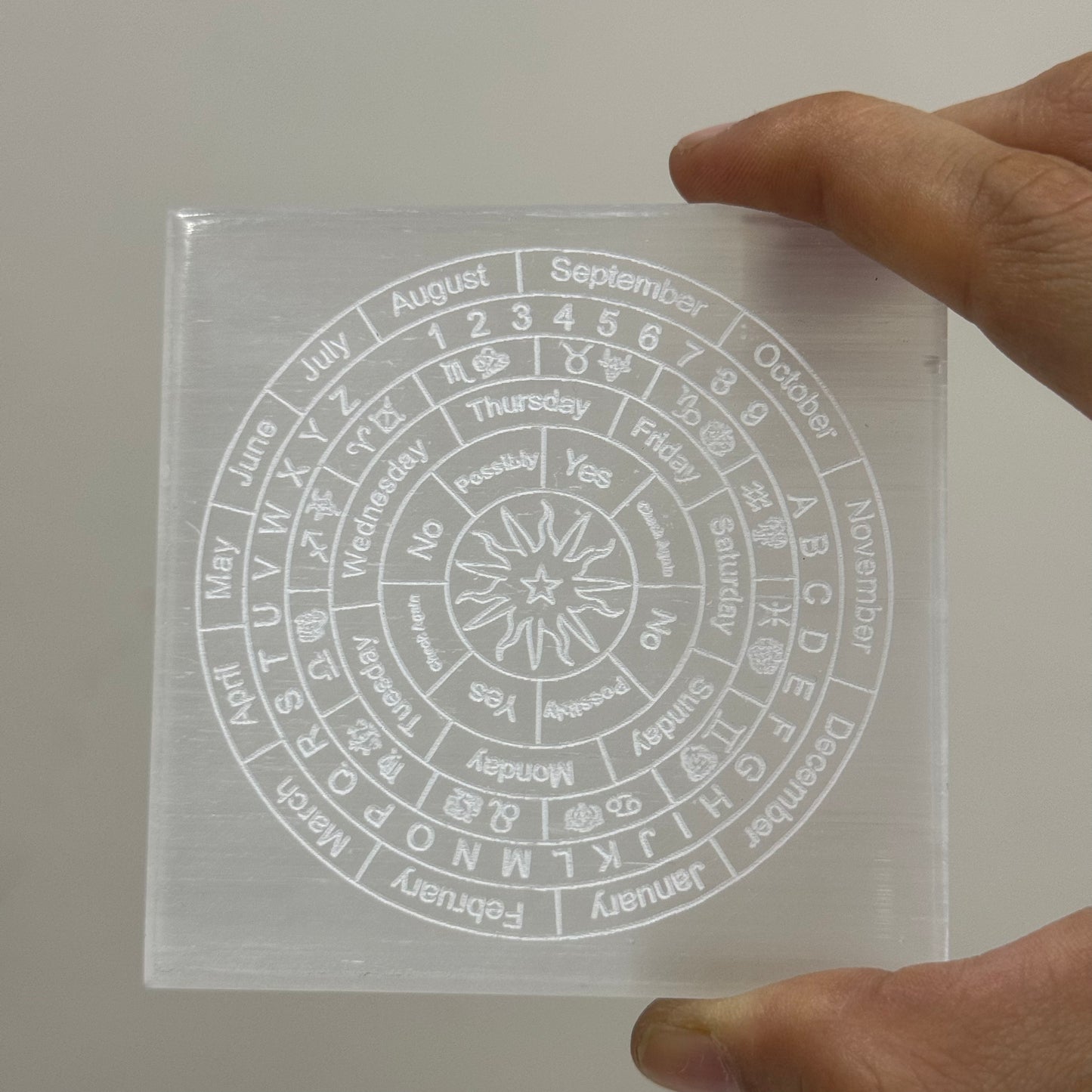 摩洛哥透石膏充電碟